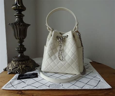 chanel bucket bag white|realreal chanel bucket bag.